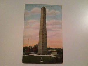 Bild des Verkufers fr Bunker Hill Monument. Boston, Mass. AK. zum Verkauf von ABC Versand e.K.