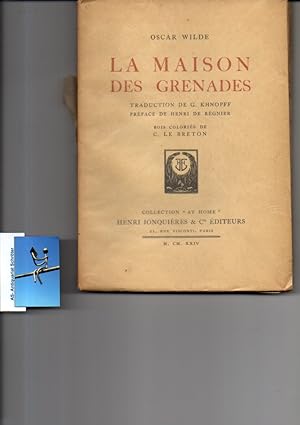 La Maison des Grenades. Traduction de G. Knopff. Preface de Henri de Regnier. Boie coloriés de C....
