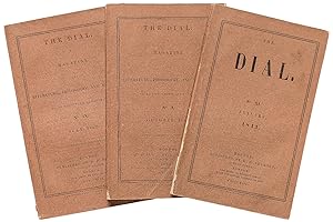 Image du vendeur pour Lectures on the Times"; "Natural History of Massachusetts" [in] The Dial: A Magazine for Literature, Philosophy, and Religion. Three complete issues: July 1842; October 1842; January 1843 mis en vente par Between the Covers-Rare Books, Inc. ABAA