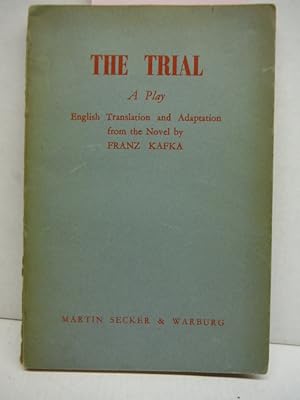 Seller image for The Trial: Play from the novel by Frank Sundstrom for sale by Imperial Books and Collectibles