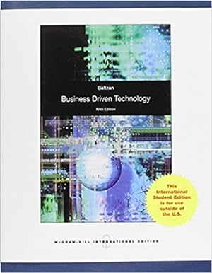Seller image for Business Driven Technology, 5e for sale by READINGON LLC