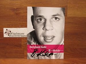 Bild des Verkufers fr Original Autogramm Bernhard Kohl /// Autogramm Autograph signiert signed signee zum Verkauf von Antiquariat im Kaiserviertel | Wimbauer Buchversand