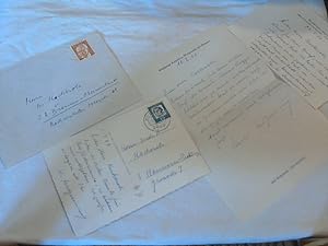 Autograph : ein Brief und eine Postkarte