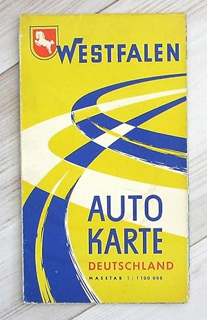 Autokarte Deutschland .