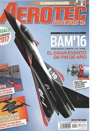 Seller image for Revista Aerotec modelismo RC numero 272: Bam 16 for sale by El Boletin