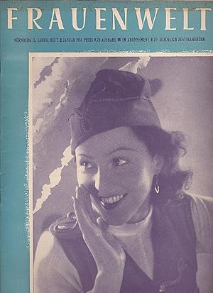 Frauenwelt: Zeitschrift für alle Gebiete des Frauenlebens 15. Jahrgang Heft Nr. 2 - Januar 1951