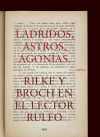 Image du vendeur pour Ladridos, astros, agonas mis en vente par AG Library