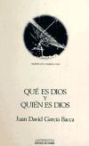 Seller image for Qu es dios y Quin es Dios for sale by AG Library