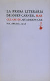 La prosa literària de Josep Carner