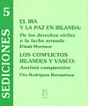 Imagen del vendedor de El IRA y la paz en Irlanda ; Los conflictos irlands y vasco : de los derechos civiles a la lucha armada : anlisis comparativo a la venta por AG Library