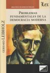 Image du vendeur pour Problemas fundamentales de la democracia moderna mis en vente par AG Library