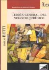 Imagen del vendedor de TEORIA GENERAL DEL NEGOCIO JURIDICO a la venta por AG Library