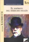 Seller image for EL ESPRITU DEL DERECHO INGLS for sale by AG Library