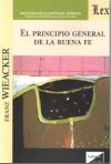 Seller image for EL PRINCIPIO GENERAL DE LA BUENA FE for sale by AG Library