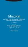 Immagine del venditore per FILIACION III-CULTURA PAGANA,RELIGION DE ISRAEL ORIEGENES CR venduto da AG Library