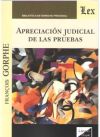 Imagen del vendedor de APRECIACIN JUDICIAL DE LAS PRUEBAS a la venta por AG Library