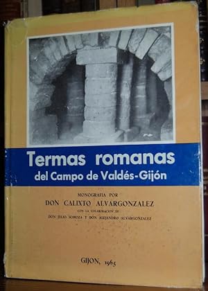Seller image for TERMAS ROMANAS DEL CAMPO DE VALDES-GIJON. Edicin y nota preliminar por Joaqun A. Bonet for sale by Fbula Libros (Librera Jimnez-Bravo)