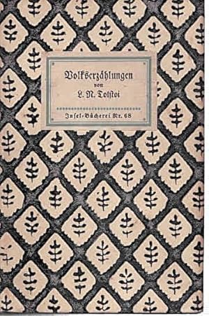 Imagen del vendedor de Volkserzhlungen (IB 68). bersetzt von Alexander Eliasberg. 66.-75. Tsd. a la venta por Antiquariat & Buchhandlung Rose