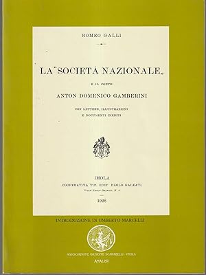 Seller image for La ''societa' nazionale'' for sale by Librodifaccia