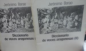 Imagen del vendedor de Jeronimo Borao: DICCIONARIO DE VOCES ARAGONESAS (Zaragoza, 1986) a la venta por Multilibro