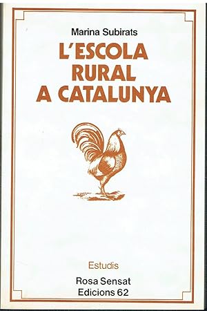 L'escola rural a Catalunya. Estudis.