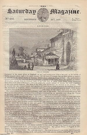 Leghorn; The Custom of Wearing Ear-Rings; The Shark; The Teazle, etc. Issue No. 480. December, 18...