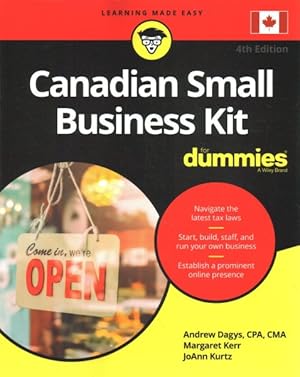 Immagine del venditore per Canadian Small Business Kit for Dummies venduto da GreatBookPrices