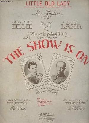 Seller image for Little Old Lady, The Show is On - Lee Shubert presents Beatrice Little and Bert Lahr in Vincente Minelli's New Musical for sale by Le-Livre