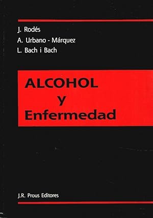 Seller image for Alcohol y enfermedad for sale by Librera Dilogo