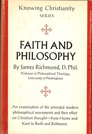 Bild des Verkufers fr Faith and Philosophy zum Verkauf von Kenneth Mallory Bookseller ABAA