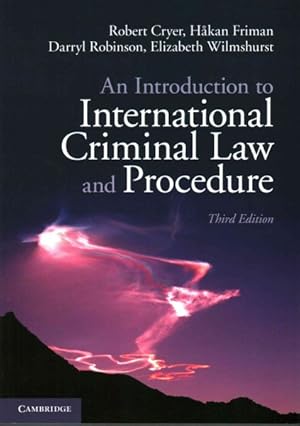 Seller image for Introduction to International Criminal Law and Procedure for sale by GreatBookPrices