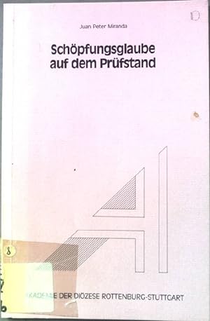 Bild des Verkufers fr Schpfungsglaube auf dem Prfstand. zum Verkauf von books4less (Versandantiquariat Petra Gros GmbH & Co. KG)