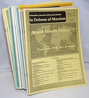 Imagen del vendedor de Bulletin in defense of Marxism [14 issues] a la venta por Bolerium Books Inc.
