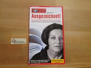 Ausgezeichnet! International preisgekrönte Bücher und Autoren und die Preise der deutschen Schall...