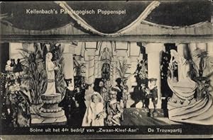 Bild des Verkufers fr Ansichtskarte / Postkarte Kellenbach's Pdagogisches Puppenspiel zum Verkauf von akpool GmbH