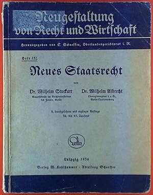 Seller image for Neues Staatsrecht Heft 13 for sale by biblion2