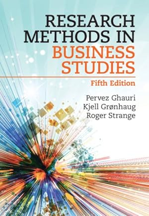 Seller image for Research Methods in Business Studies for sale by GreatBookPrices