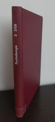 Psychotherapie. Vierteljahresschrift für aktiv-klinische Psychotherapie. - Vol. III, No. 1 bis 4,...