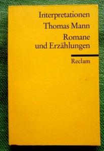 Bild des Verkufers fr Interpretationen. Thomas Mann. Romane und Erzhlungen. zum Verkauf von Versandantiquariat Sabine Varma