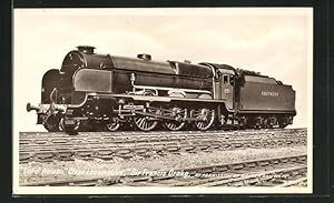 Postcard Lord Nelson Class Locomotive Sir Francis Drake, Englische Eisenbahn