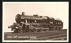 Postcard Lokomotive Class 5XP Jubilee, englische Eisenbahn