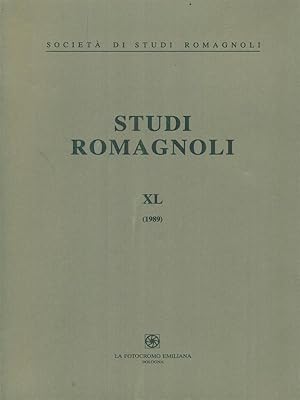 Studi romagnoli XL 1989