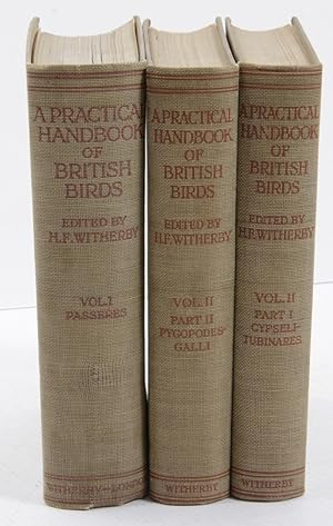 Seller image for A Practical Handbook of British Birds 2 volumes in 3 parts for sale by Thulin&Ohlson AntiqBookseller Since 1918