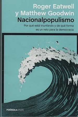 Seller image for NACIONALPOPULISMO ISBN 9788499428024 for sale by Librera Hijazo
