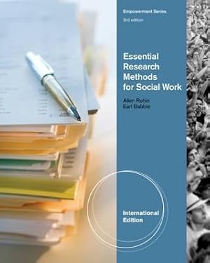 Seller image for International Edition - Essential Research Methods for Social Work, 3e for sale by READINGON LLC