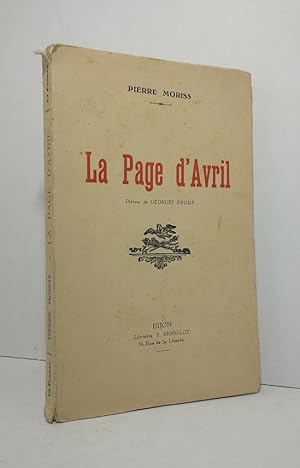 Seller image for La Page d'Avril for sale by Librairie KOEGUI