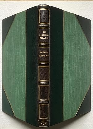 In a Green Shade, A Country Commentary - Morrell Fine Binding