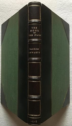 The Song of the Plow, Being the English Chronicle - Morrell Fine Binding