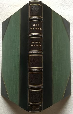 Gai Saber: Tales and Songs - Morrell Fine Binding