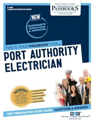 Imagen del vendedor de Port Authority Electrician : Passbooks Study Guide a la venta por GreatBookPrices